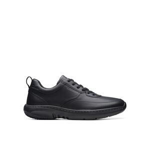 NWT  Clarks Men's Clarkspro Lace Black Leather 10 Wide